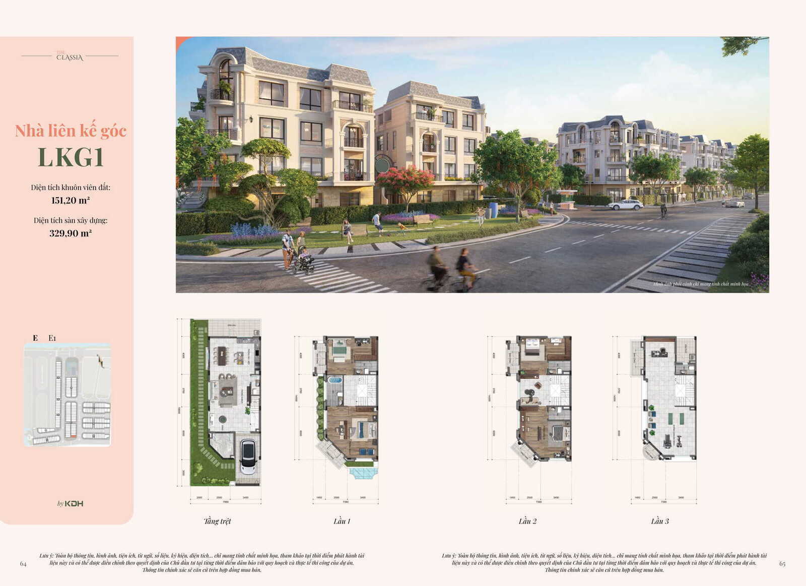 MẶT BẰNG TỔNG THỂ DỰ ÁN THE CLASSIA