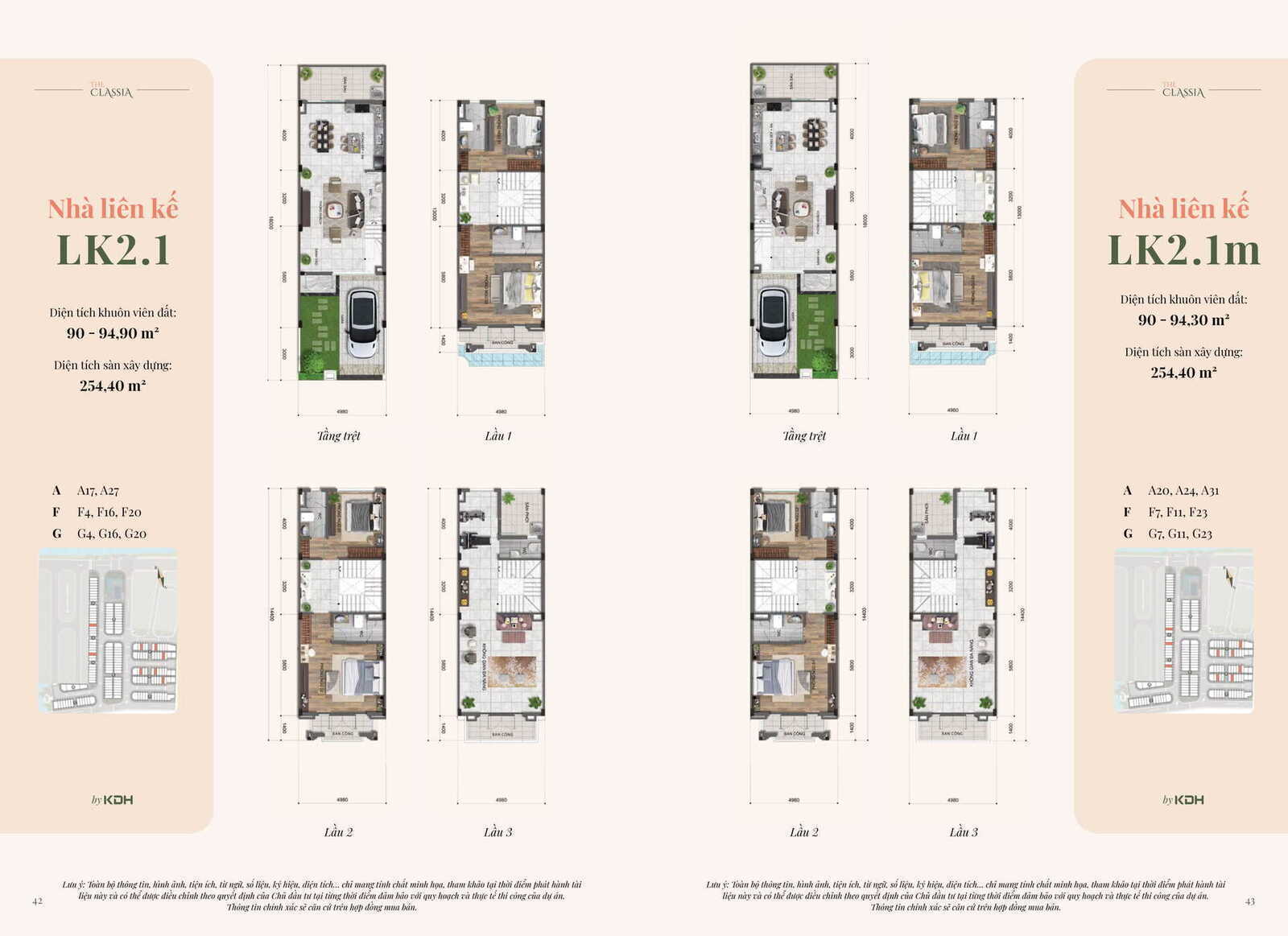 MẶT BẰNG TỔNG THỂ DỰ ÁN THE CLASSIA