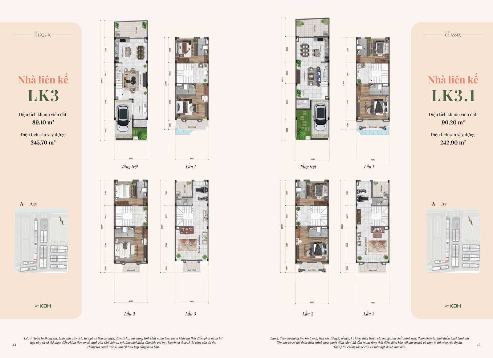 MẶT BẰNG TỔNG THỂ DỰ ÁN THE CLASSIA