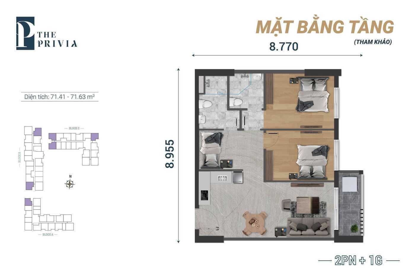 MẶT BẰNG CĂN HỘ