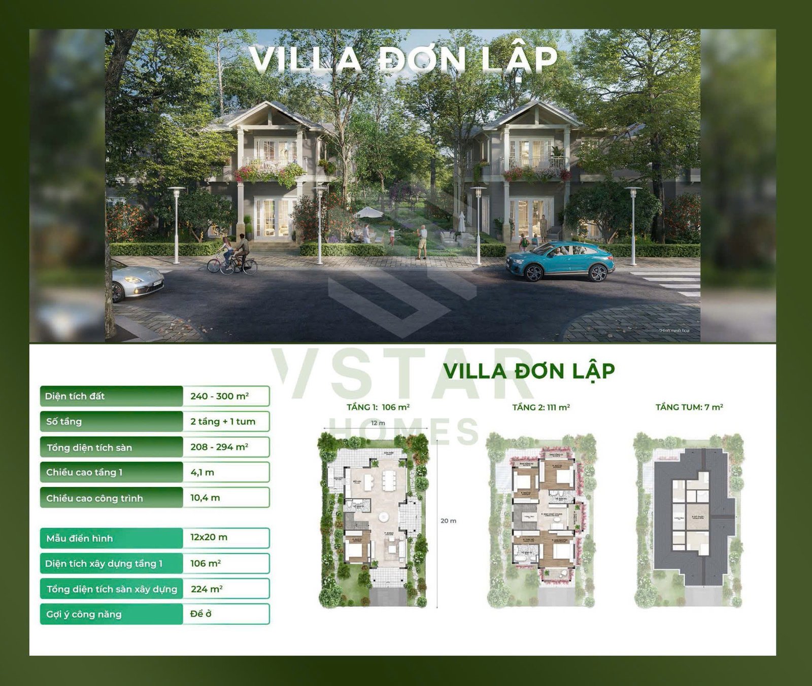 VILLA ĐƠN LẬP ECO RETREAT