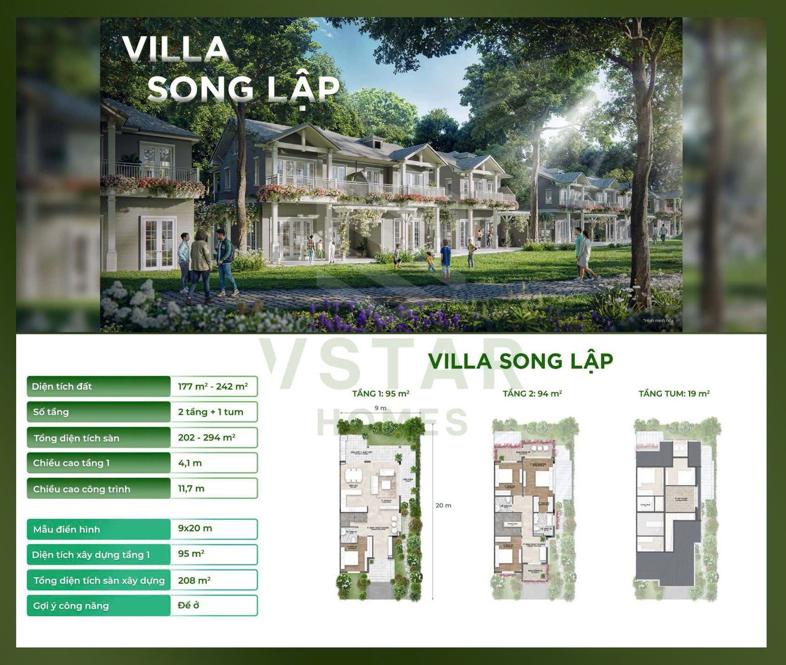 VILLA SONG LẬP ECO RETREAT