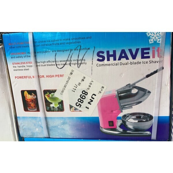 Máy bào đá inox 2 dao