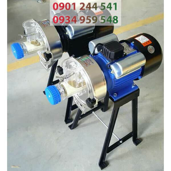 Máy xay bột gạo nước đầu inox