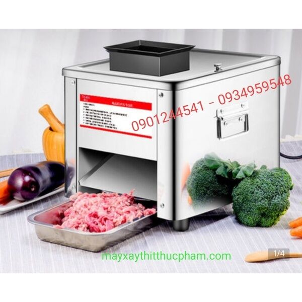Máy cắt thịt sống 1 hộc