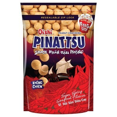 Oishi đậu phộng hải sản siêu cay 95g