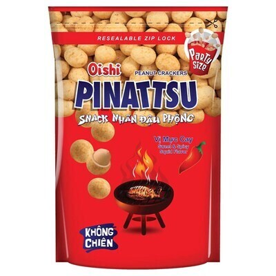 Oishi đậu phộng mực cay 95g