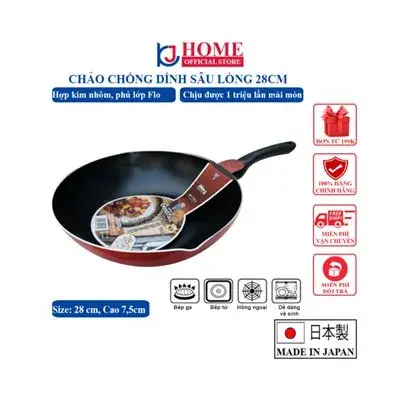 Chảo Good Full chống dính sâu lòng 4 lớp hàng nhật 28cm