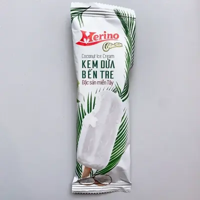 Kem Merino Dừa Bến Tre - Hương Vị Tinh Túy Từ Xứ Dừa