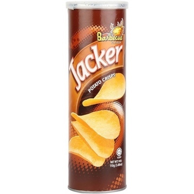 Khoai tây jacker vị thịt nướng 100g (Ống)