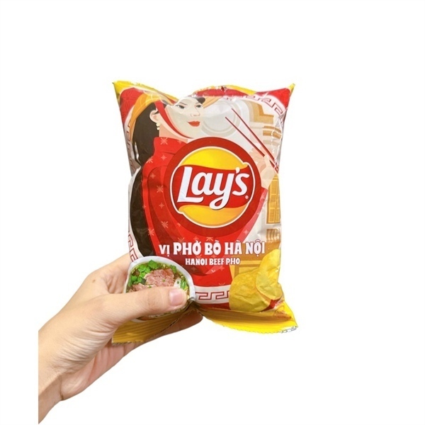 Bim bim lays 10k Vị Phở Bò Hà Nội (Gói)