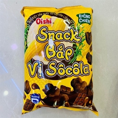 Bim bim Oishi Bắp Vị Socola 68g (Gói)