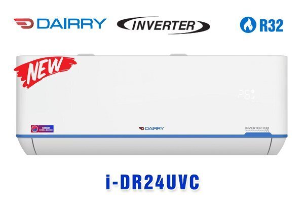 điều hòa dairry 2.5 hp i-dr24uvc 1 chiều inverter – 2022