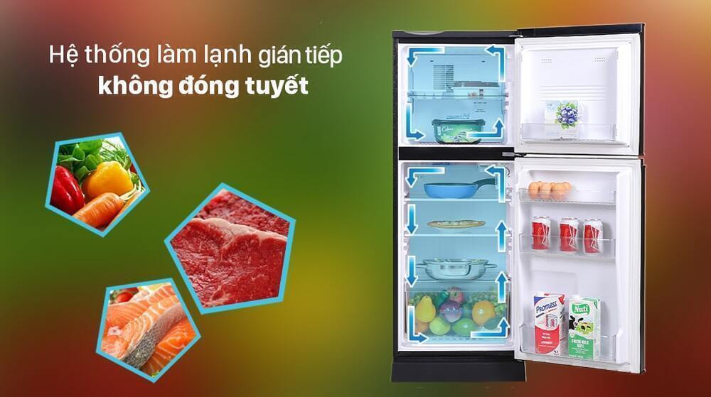 tủ lạnh aqua 143l aqr-t150fa(bs)