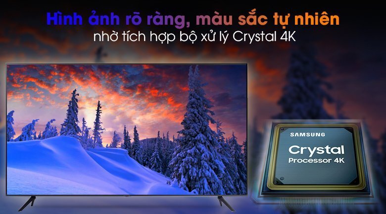 smart tivi samsung 4k crystal uhd 50 inch 50au7002
