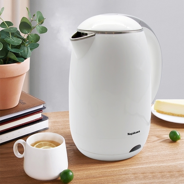 ấm siêu tốc 2 lớp 1,8 lít nagakawa nag0314
