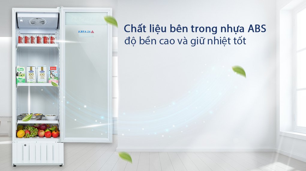 tủ mát alaska 270 lít lc 455h