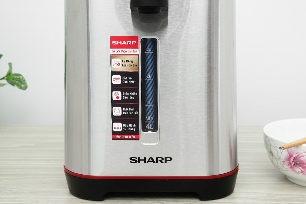 bình thủy điện sharp kp-40ebv-st 4 lít