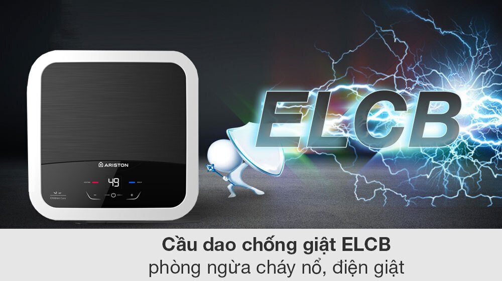 máy nước nóng gián tiếp ariston an2 30 lux-d - hàng chính hãng