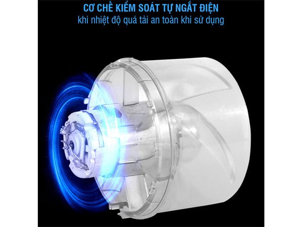 máy sấy tóc tạo ion âm nagakawa nag1606 (2000w) - màu sắc: đen