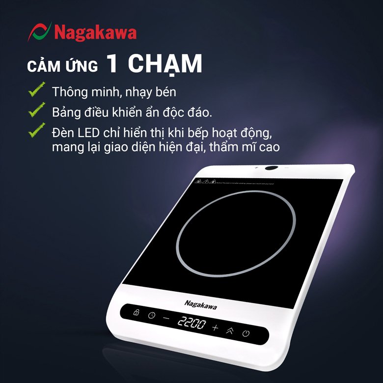 bếp từ đơn nagakawa nag0712