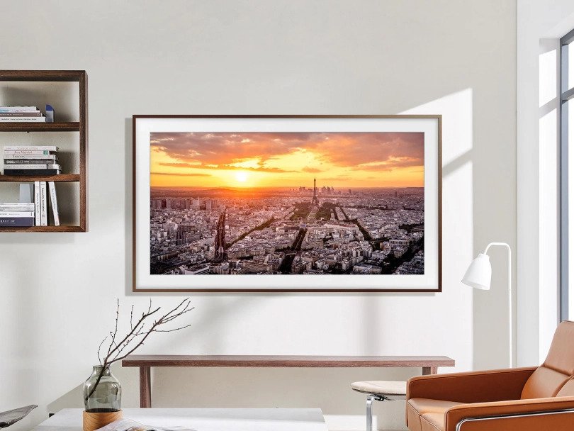 smart tivi khung tranh the frame qled samsung 4k 50 inch qa50ls03a