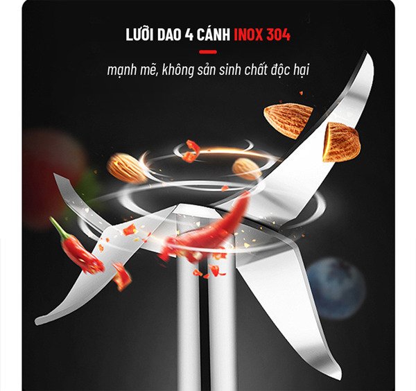 máy xay sinh tố 3 cối nagakawa nag0816 (450w)