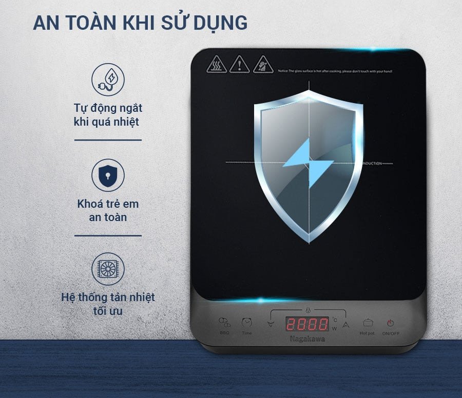 bếp điện từ đa năng nagakawa nag0717