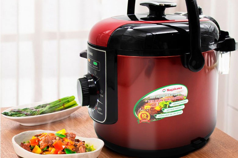 nồi áp suất điện nagakawa nag0205 (6.0 lít)