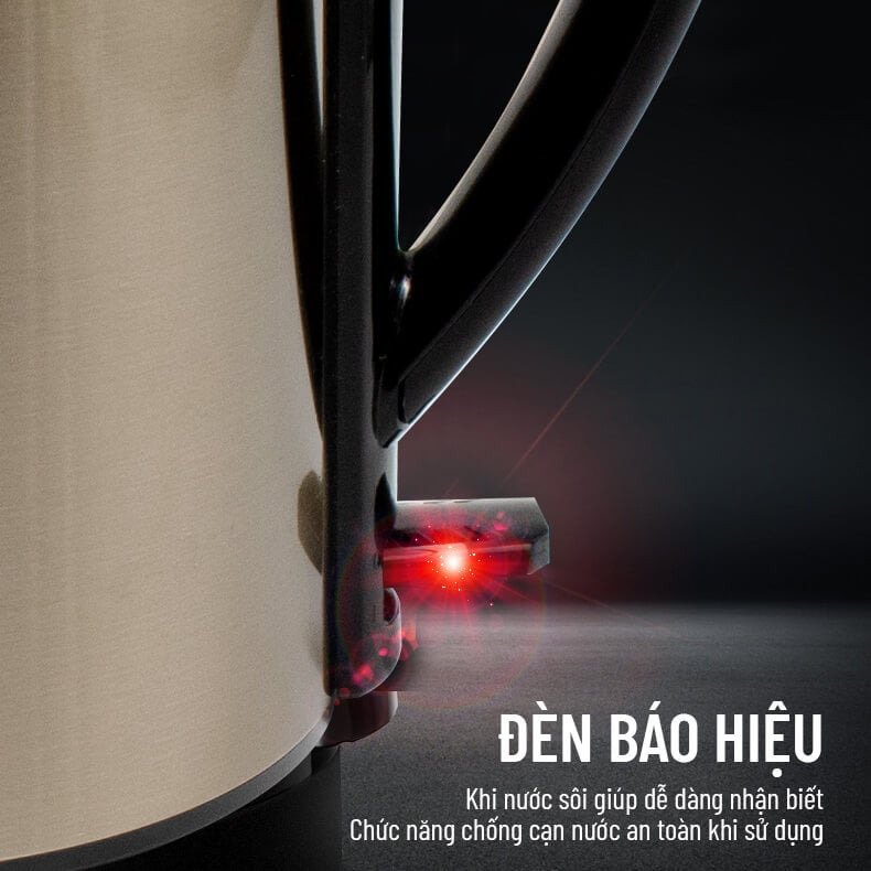 ấm siêu tốc 1,8 lít nagakawa nag0315