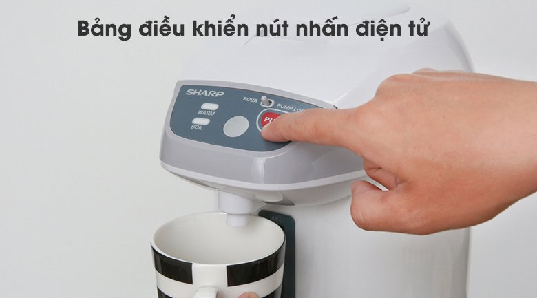 bình thủy điện sharp kp-y40pv-cu 4 lít