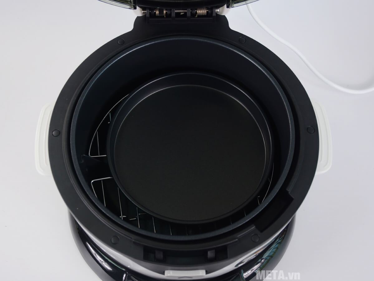 nồi chiên không dầu 6 lít xoay 360 độ nagakawa nag3301