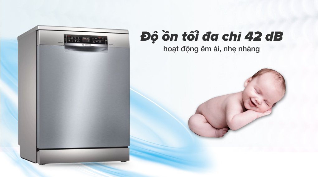 máy rửa chén độc lập bosch sms6eci93e