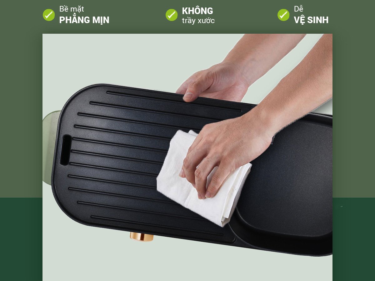 bếp lẩu nướng điện đa năng nagakawa nag3104