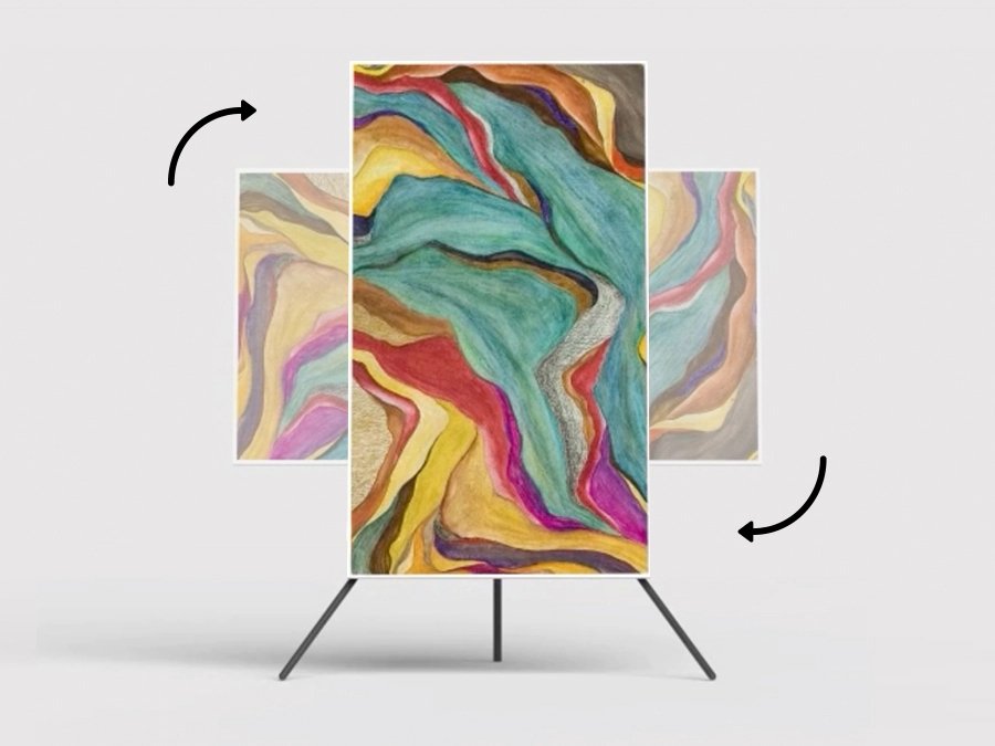 smart tivi khung tranh qled samsung 4k 75ls03ba 75 inch