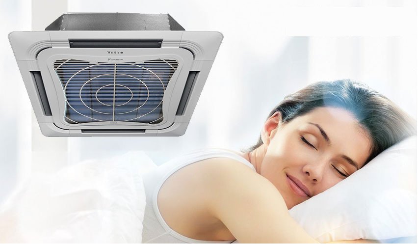 máy lạnh âm trần daikin- 8 hướng thổi – không inverter- 5.0hp- fcc125av1v