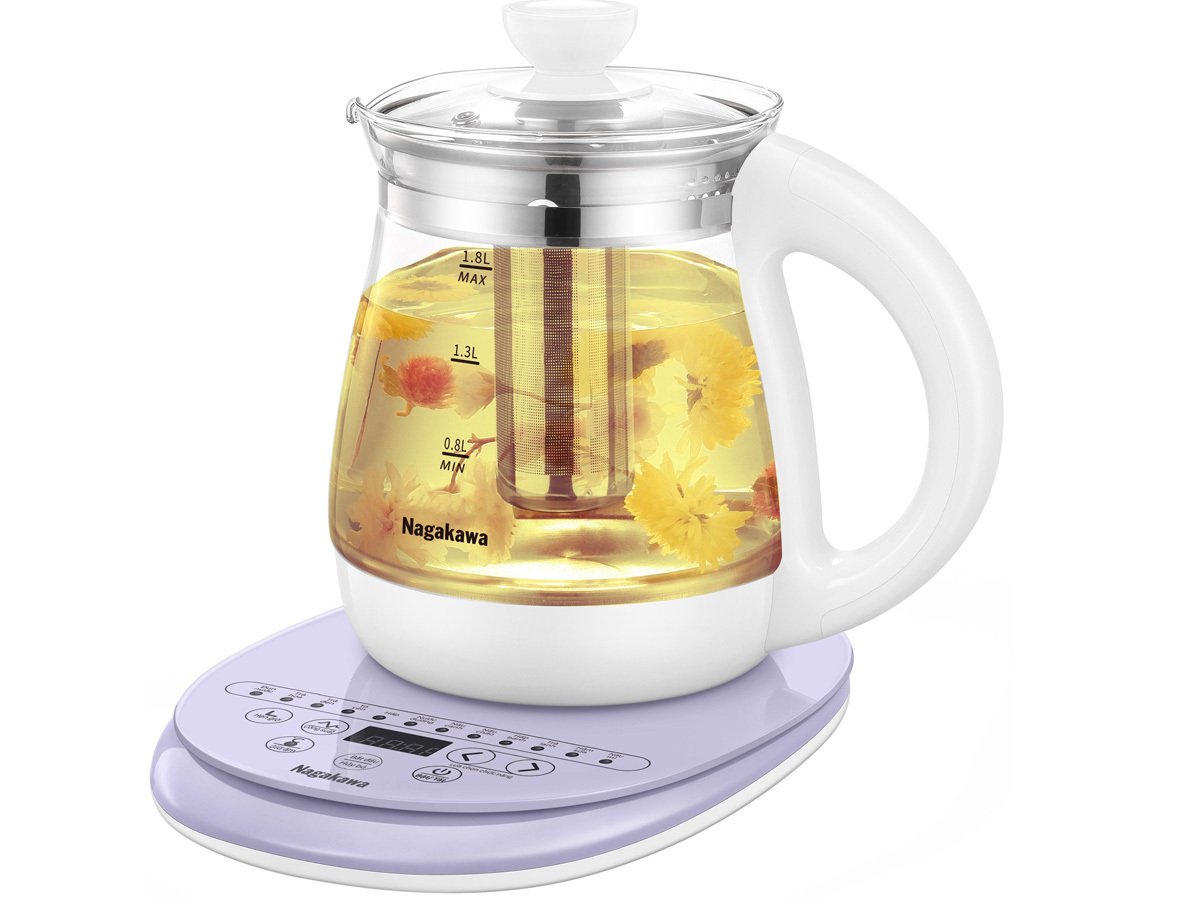 ấm siêu tốc đa năng nagakawa nag0316 (12 chức năng - điều khiển cảm ứng)