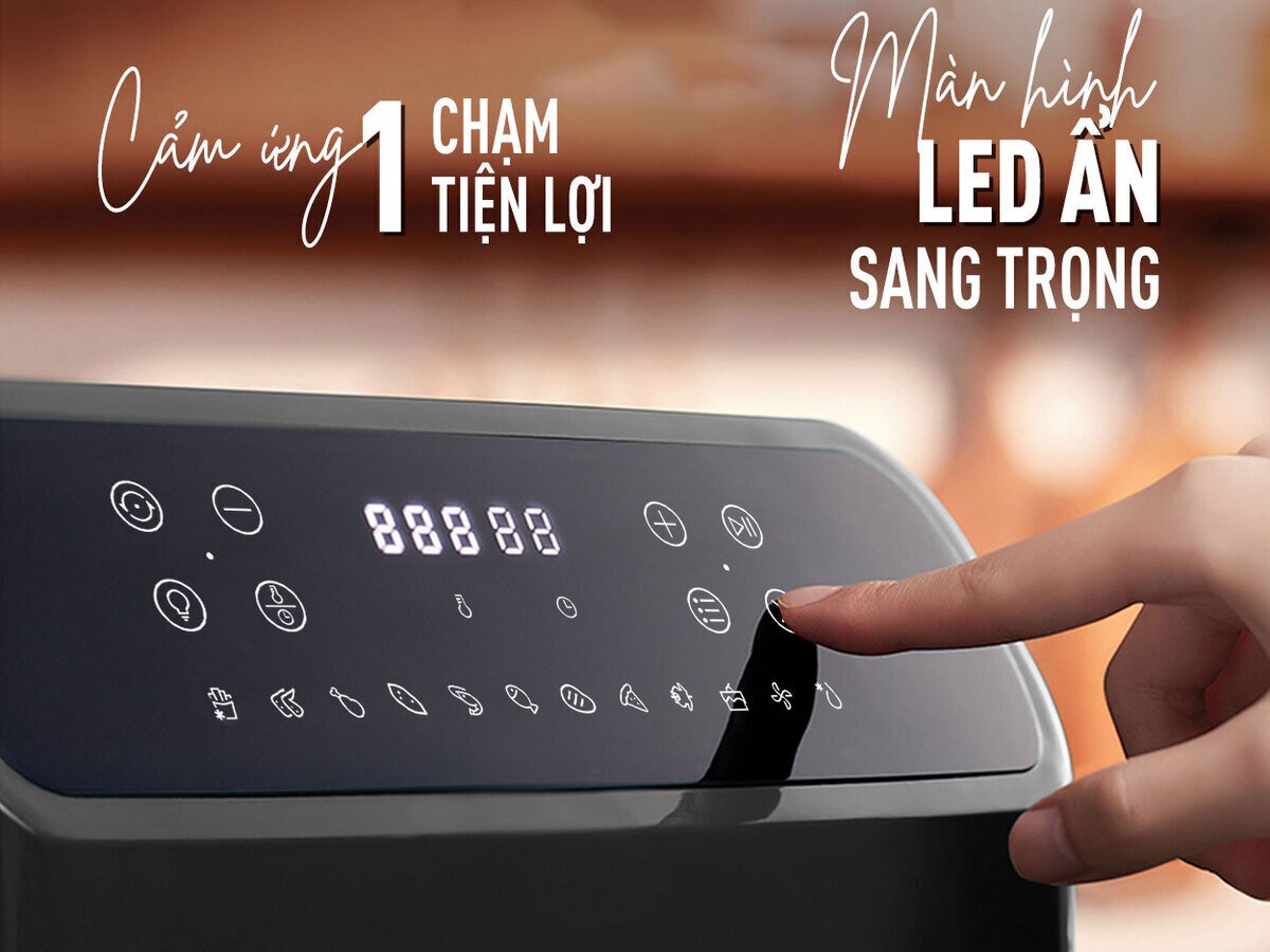 nồi chiên không dầu nagakawa nag3306 (12 lít)