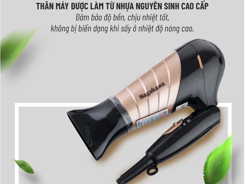 máy sấy tóc nagakawa nag1604 (1600w)