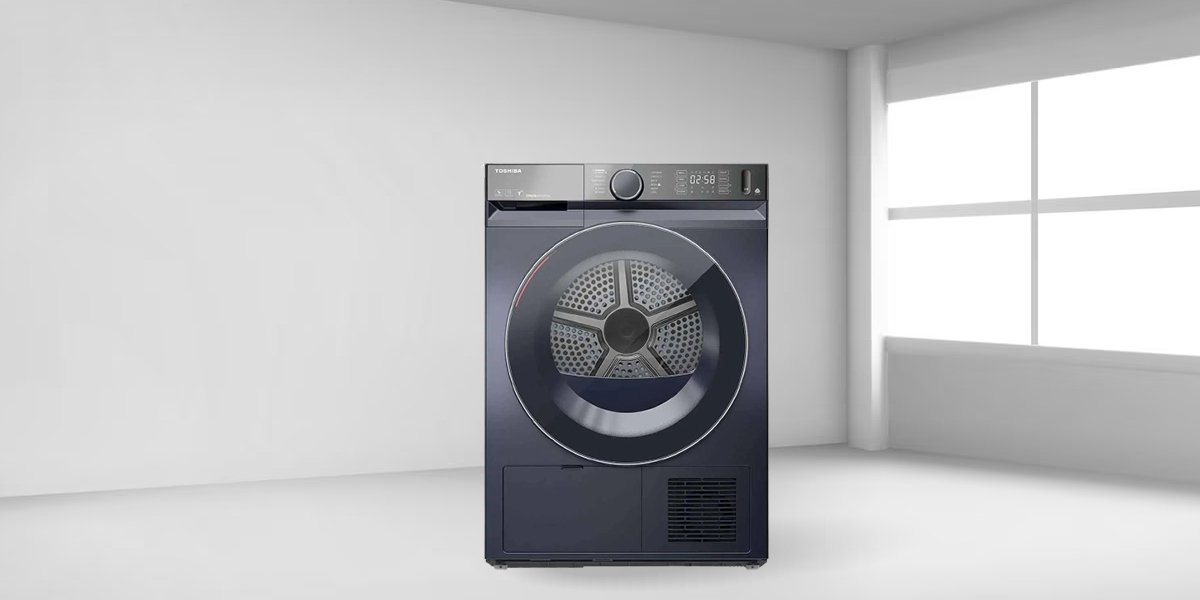 máy sấy bơm nhiệt toshiba inverter 10 kg td-bk110ghv(mk)