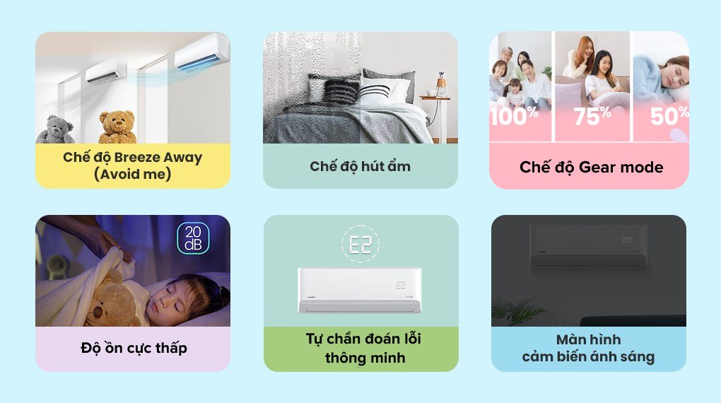 máy lạnh comfee inverter 2 hp cfs-18vdgf-v