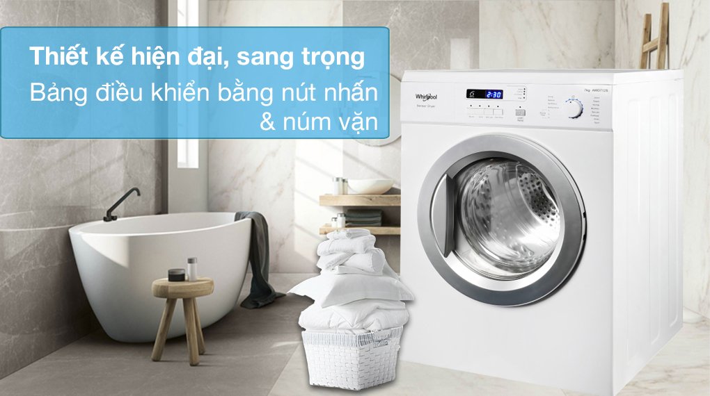máy sấy thông hơi whirlpool 7 kg awd712s2