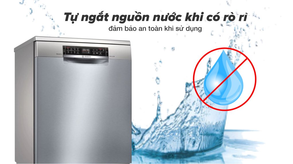 máy rửa chén độc lập bosch sms6eci93e