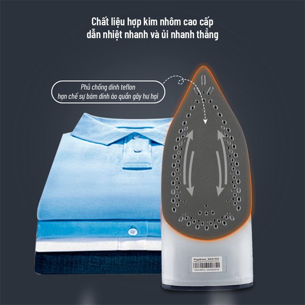 bàn ủi hơi nước nagakawa nag1505