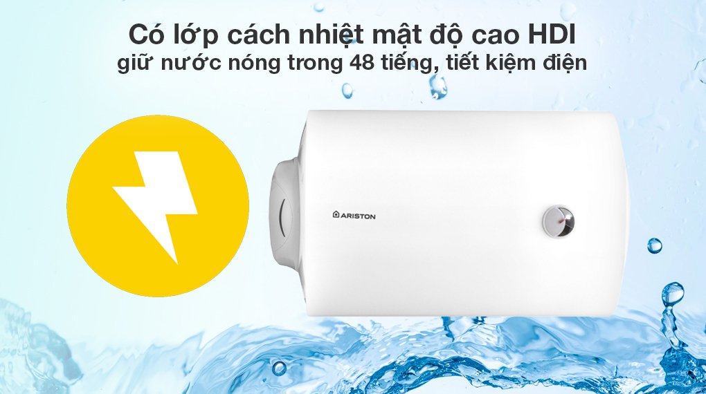 máy nước nóng gián tiếp ariston 100 lít pro r 100 h 2.5 fe