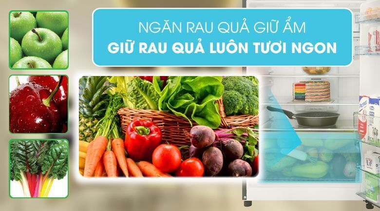 tủ lạnh hitachi r-h200pgv7(bbk) 2 cánh inverter 203 lít