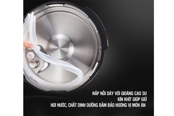 nồi áp suất điện nagakawa nag0206 6 lít