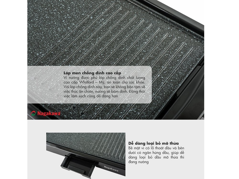 bếp nướng điện nagakawa nag-3101