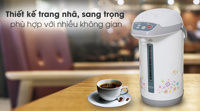 bình thủy điện sharp kp-y40pv-cu 4 lít