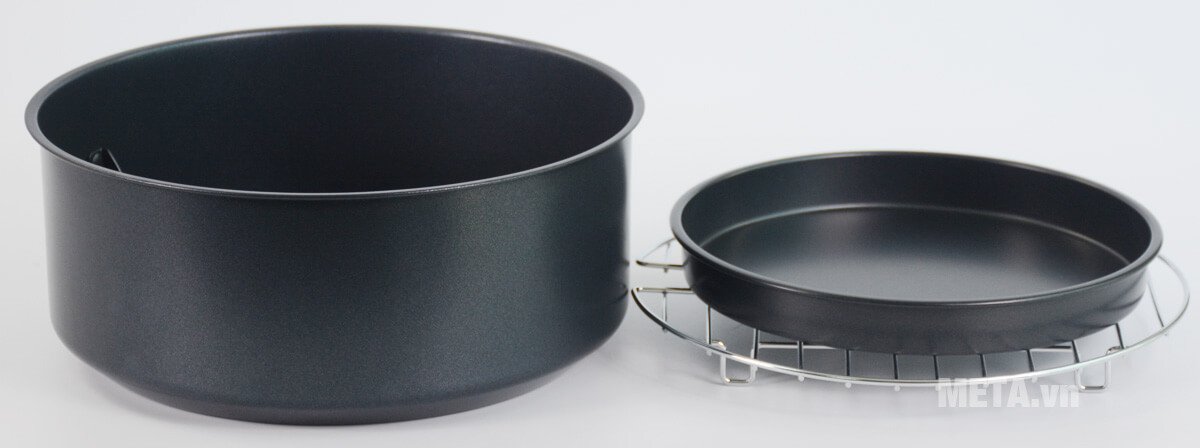 nồi chiên không dầu 6 lít xoay 360 độ nagakawa nag3301